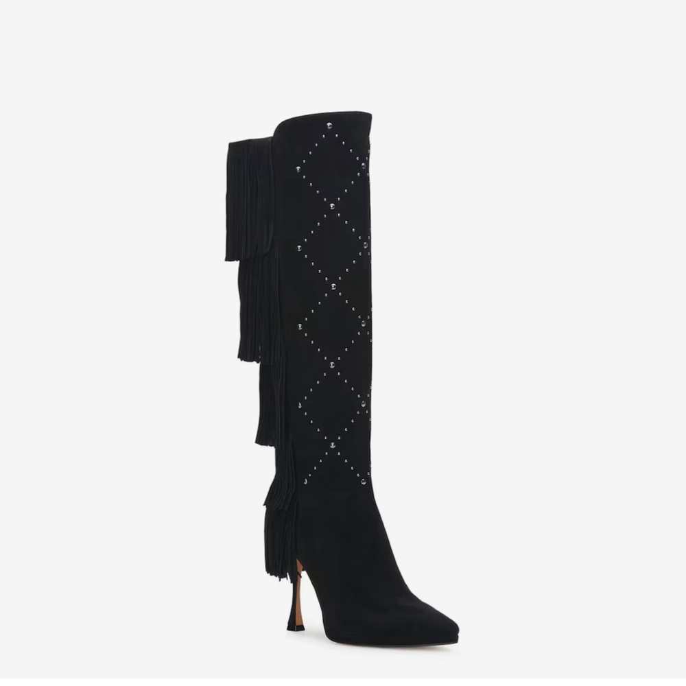 NWT Vince Camuto Suede Fringe Boot